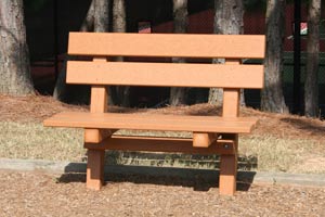 US Playstructures park bench image